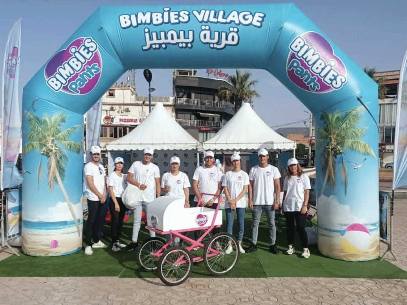 Roadshow-Bimbies-agence-communication-wellcom-algérie-tournée-estivale-marketing-opérationnel