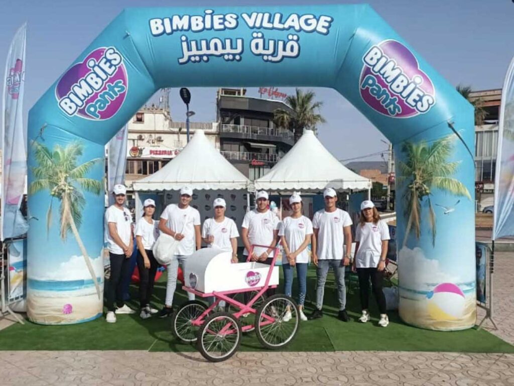 Roadshow-Couches-Bimbies-agence-communication-wellcom-algerie-tournee-estivale-marketing-operationnel